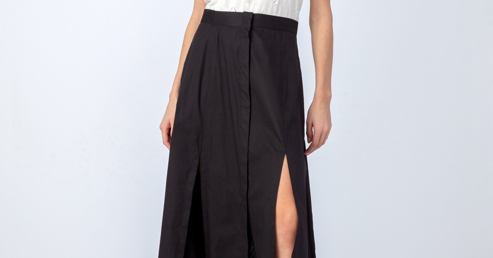 Maxi Skirt with Slits Skirts Ivko Woman