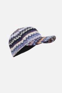 Cap, Geometric Pattern