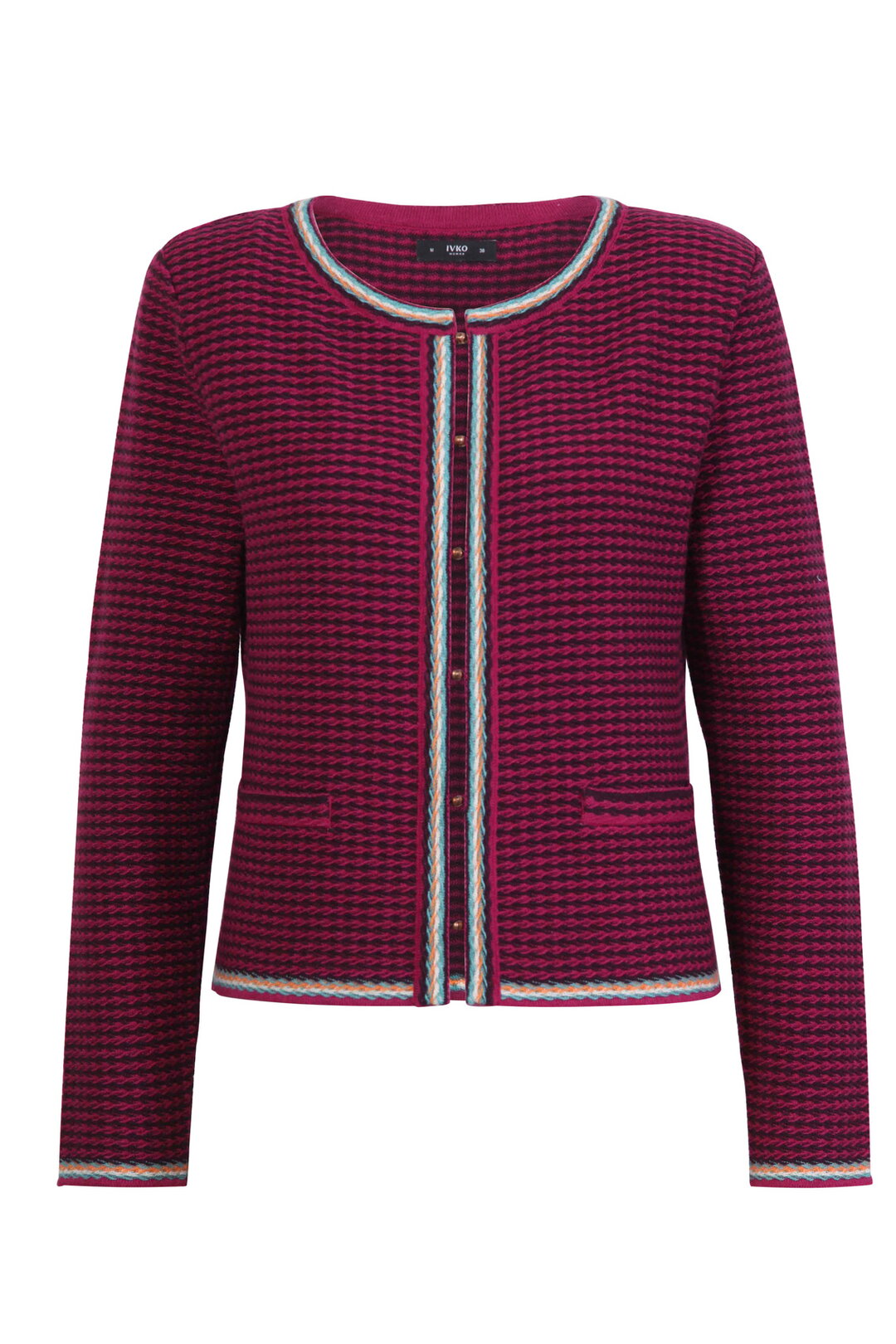 Jacquard-Jacke, Strukturmuster