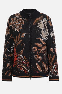 Jacquard Jacket, Ornament Flower