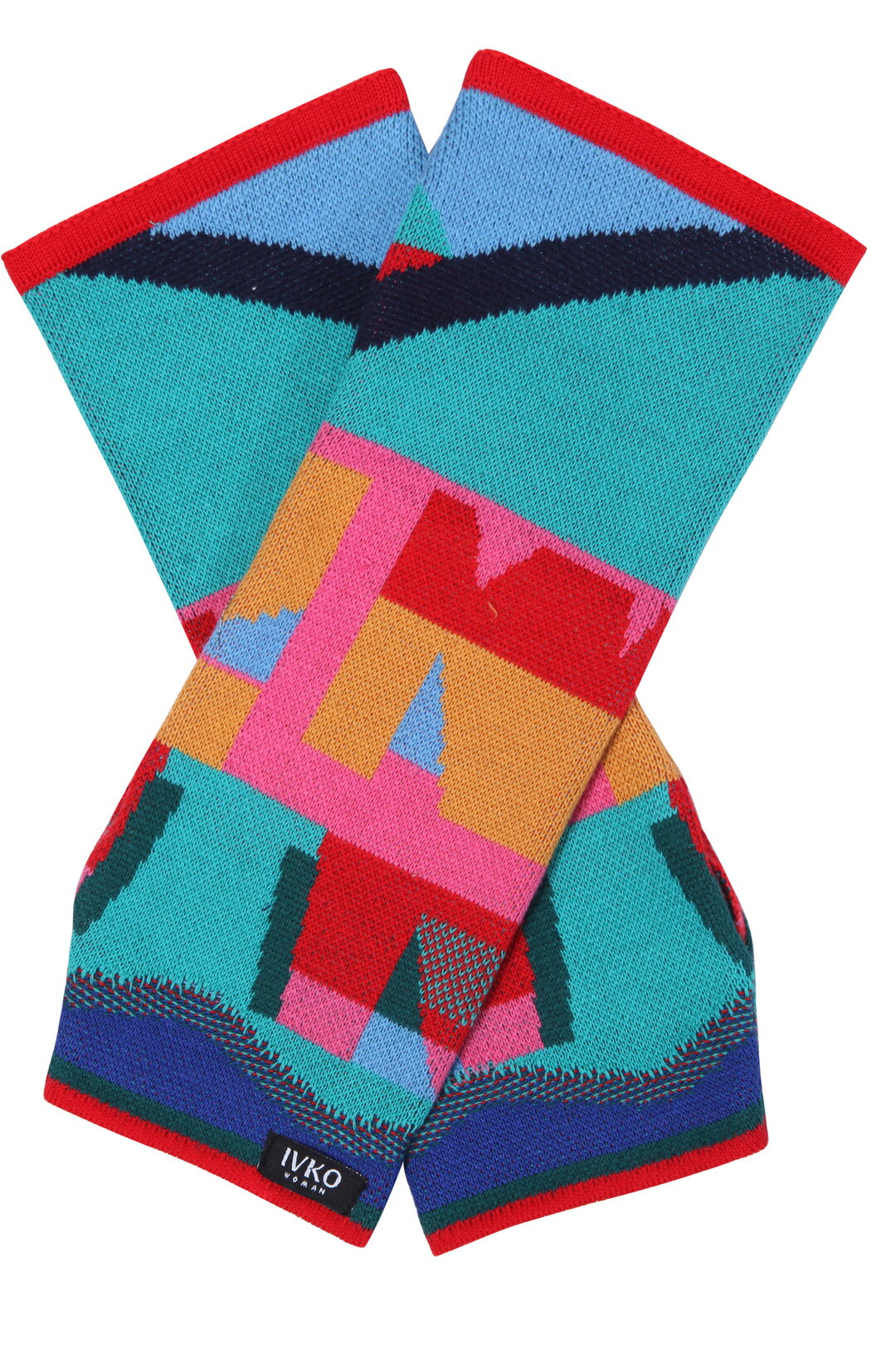 Wrist warmers, Abstract Pattern