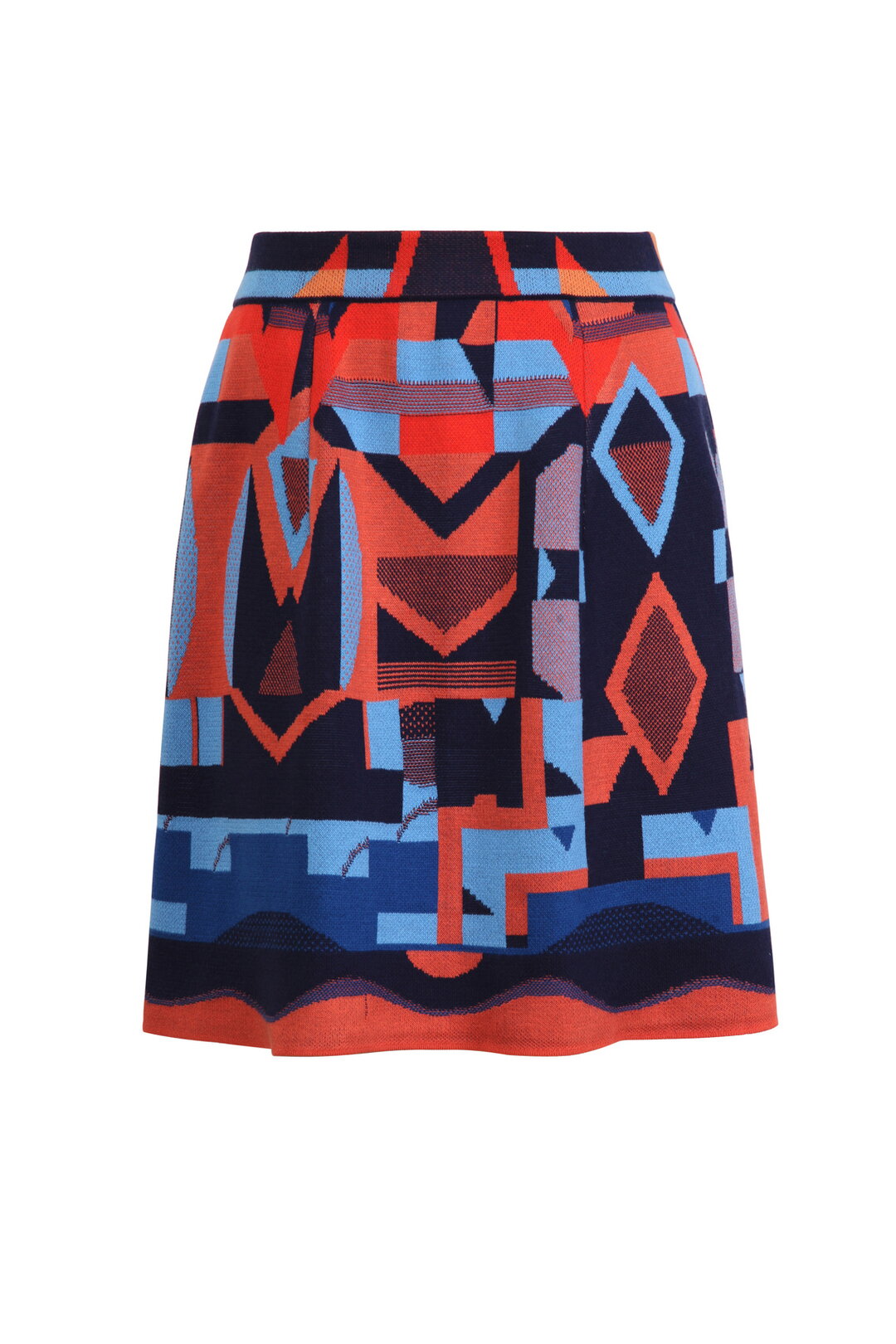 Mini Skirt, Abstract Pattern