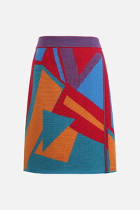 Skirt, Abstract Pattern