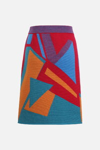 Skirt, Abstract Pattern