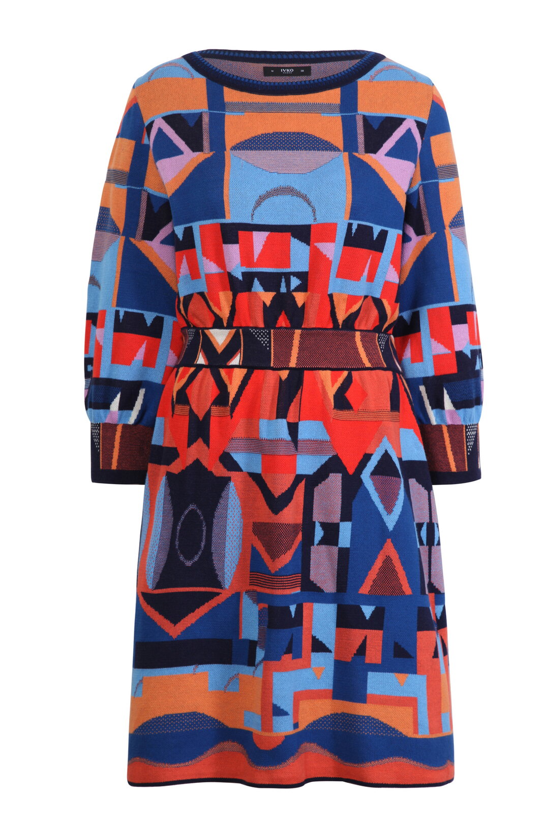 Dress, Abstract Pattern