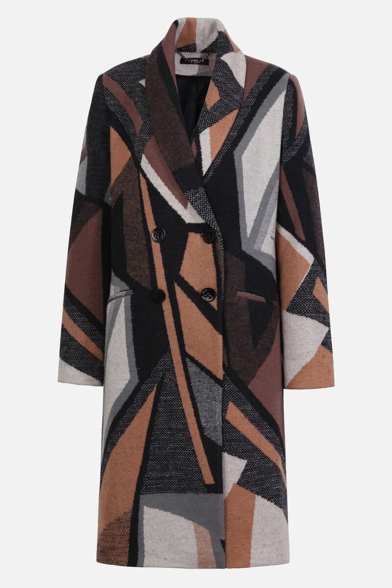 Coat, Abstract Pattern