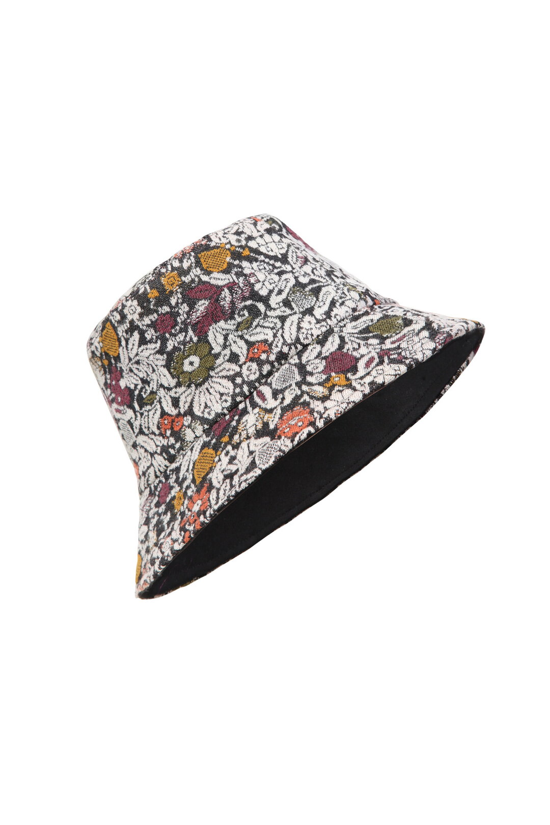 Cap, Floral Pattern