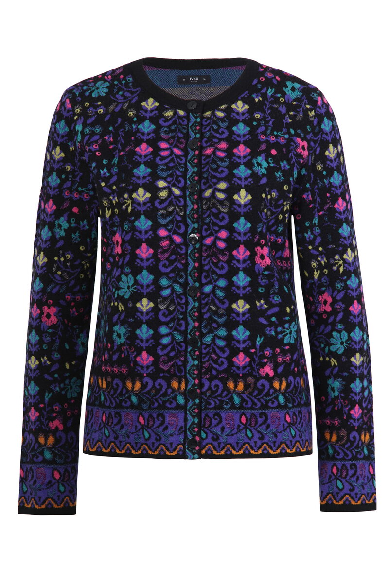 Ivko cardigan floral pattern hotsell