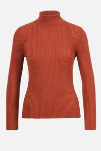 Ribbed Pullover, Turtleneck