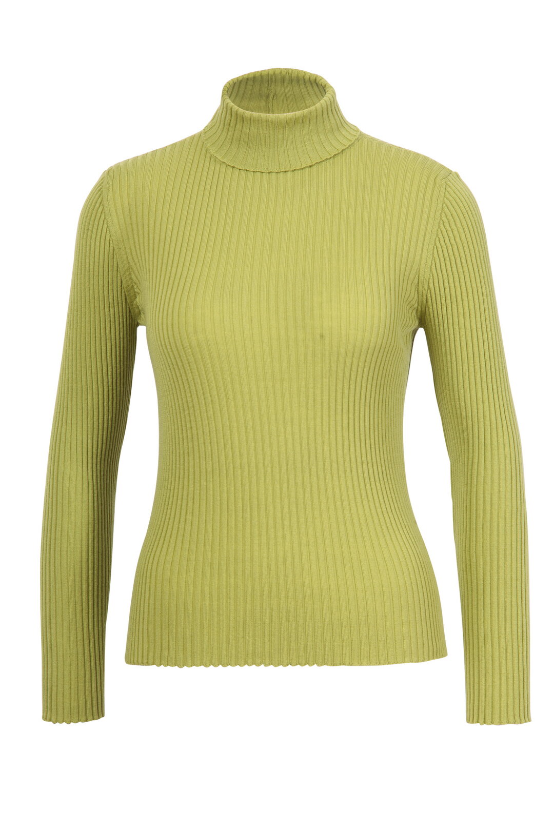 Ribbed Pullover, Turtleneck
