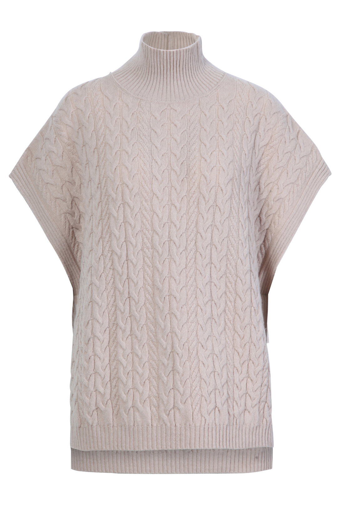 Sleeveless Pullover, Structure Pattern