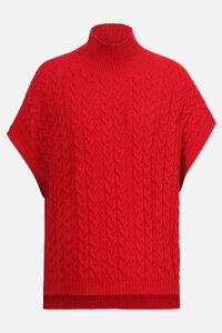 Sleeveless Pullover, Structure Pattern