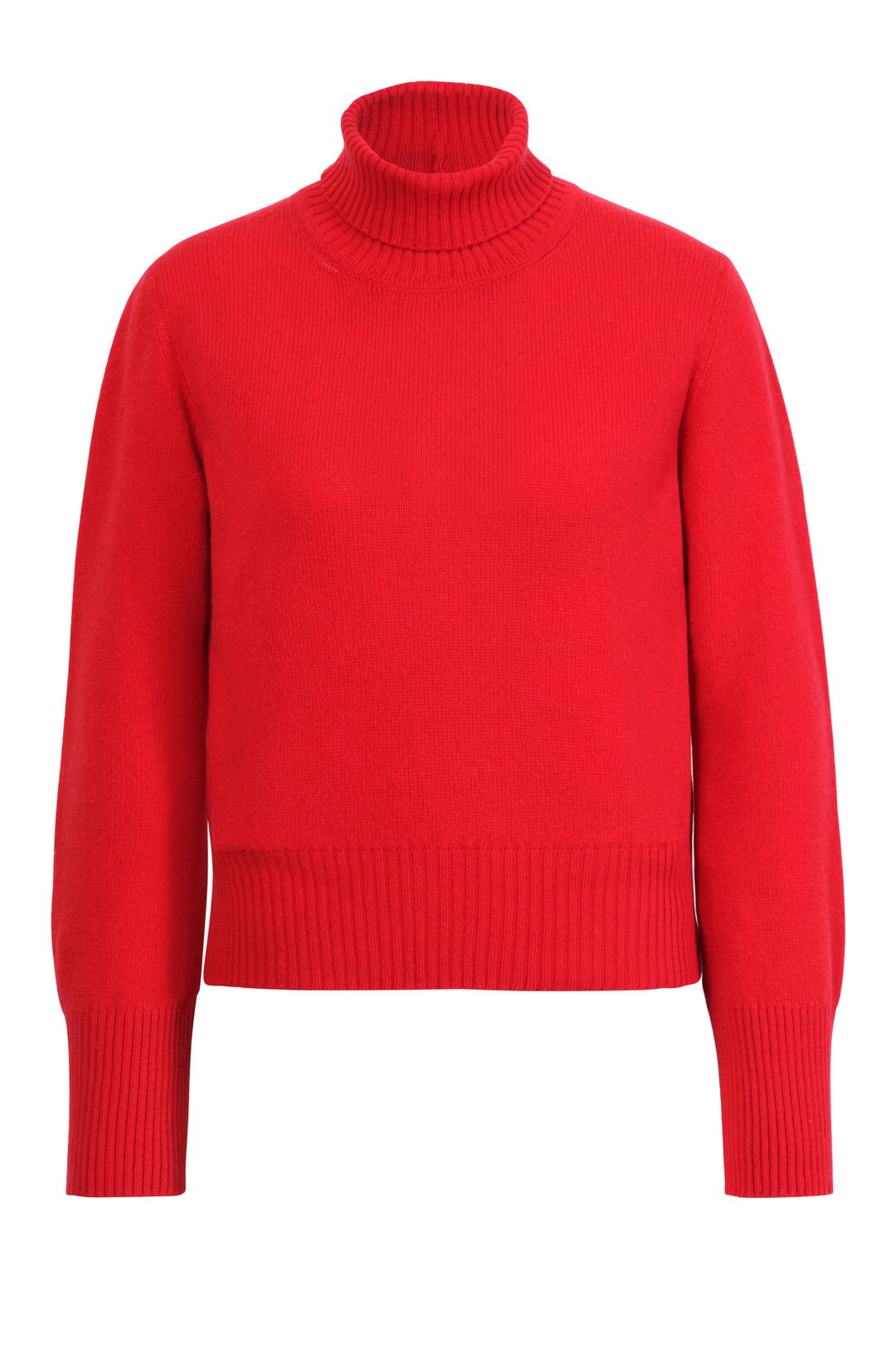 Solid Pullover, Turtleneck