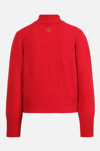 Solid Pullover, Turtleneck