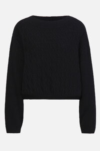 O-Neck Pullover, Structure Pattern