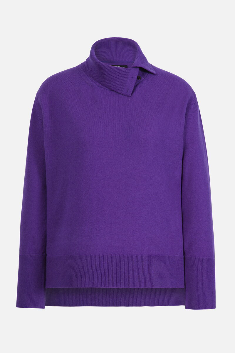 Solid Pullover, Turtleneck