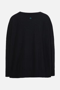 Solid Pullover, O-Neck