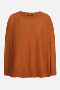 Solid Pullover, O-Neck