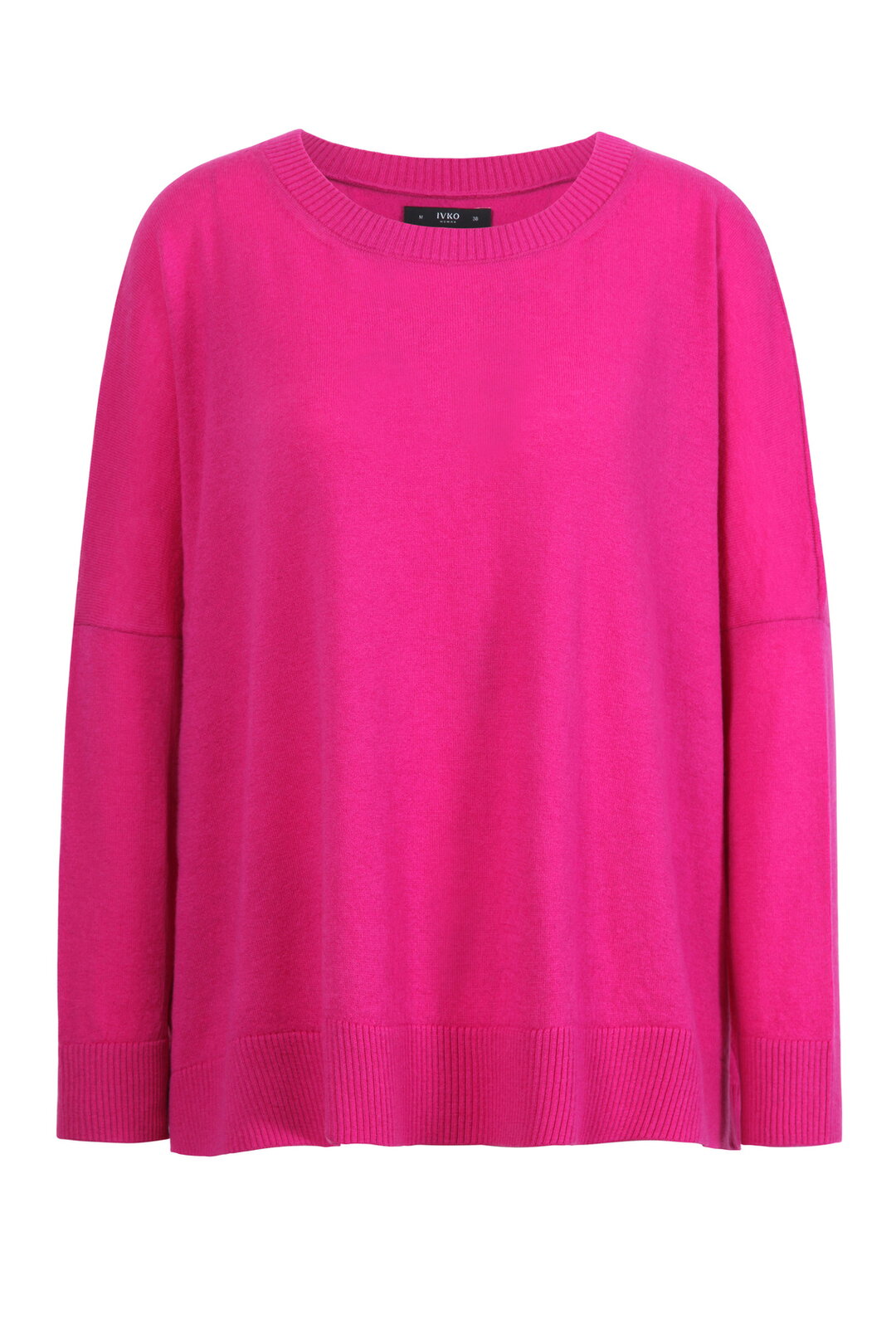 Solid Pullover, O-Neck