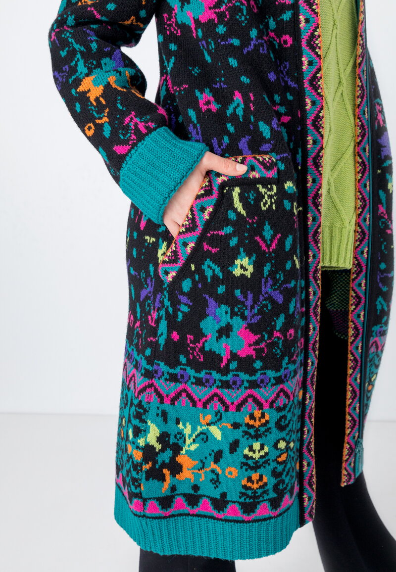 【最終お値下げ】louren flower mole jacquard coat flower mole jacquard coat – louren store