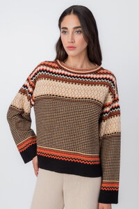 Jacquard Pullover, Structure Pattern