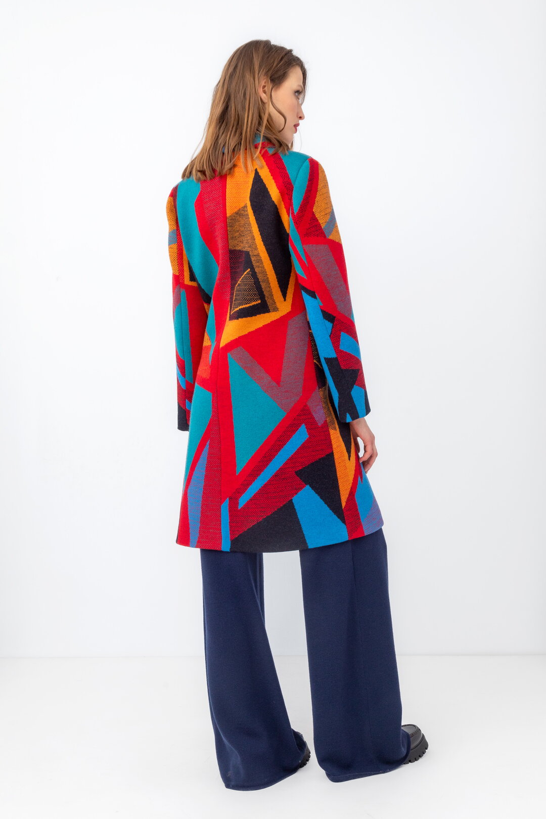 Coat, Abstract Pattern