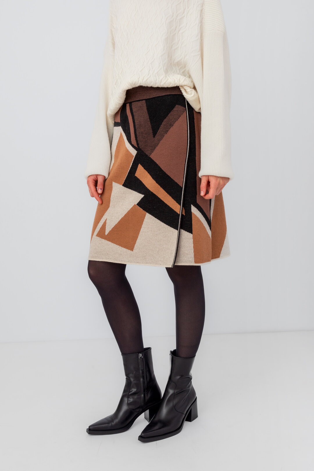 Skirt, Abstract Pattern