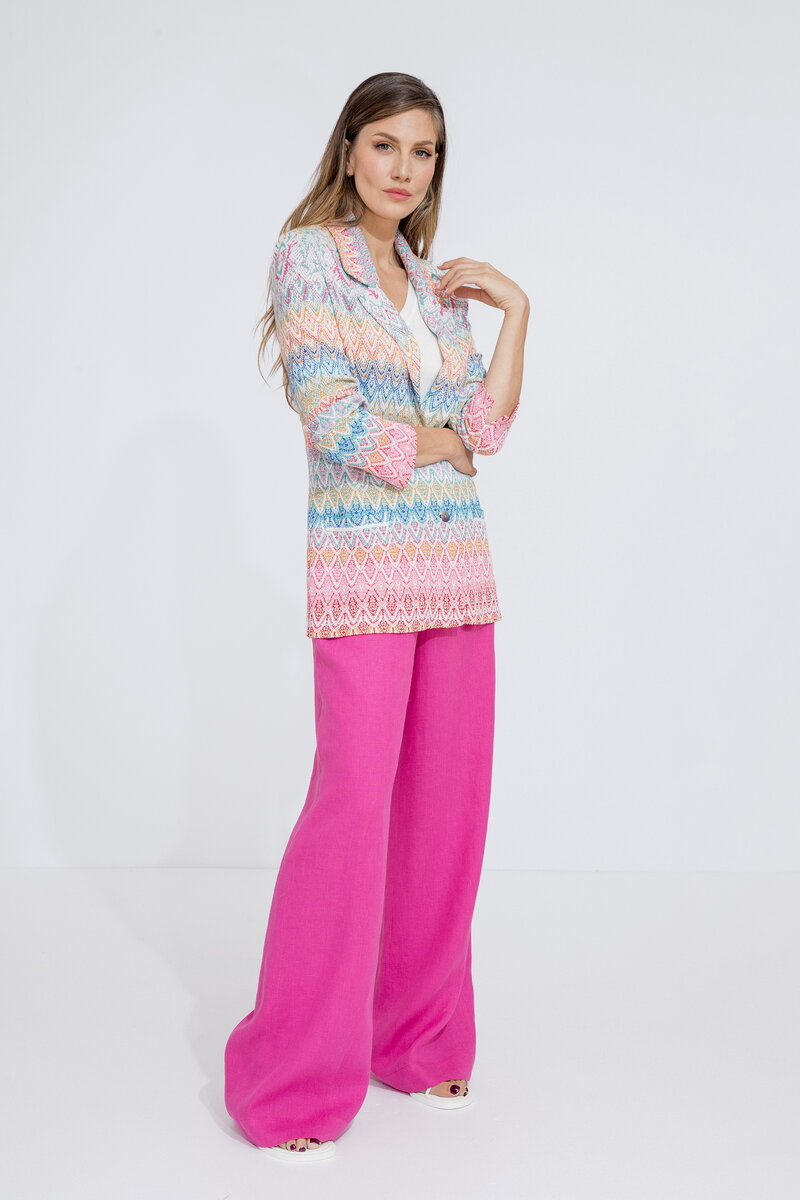 Knitted Blazer, Ornament Pattern