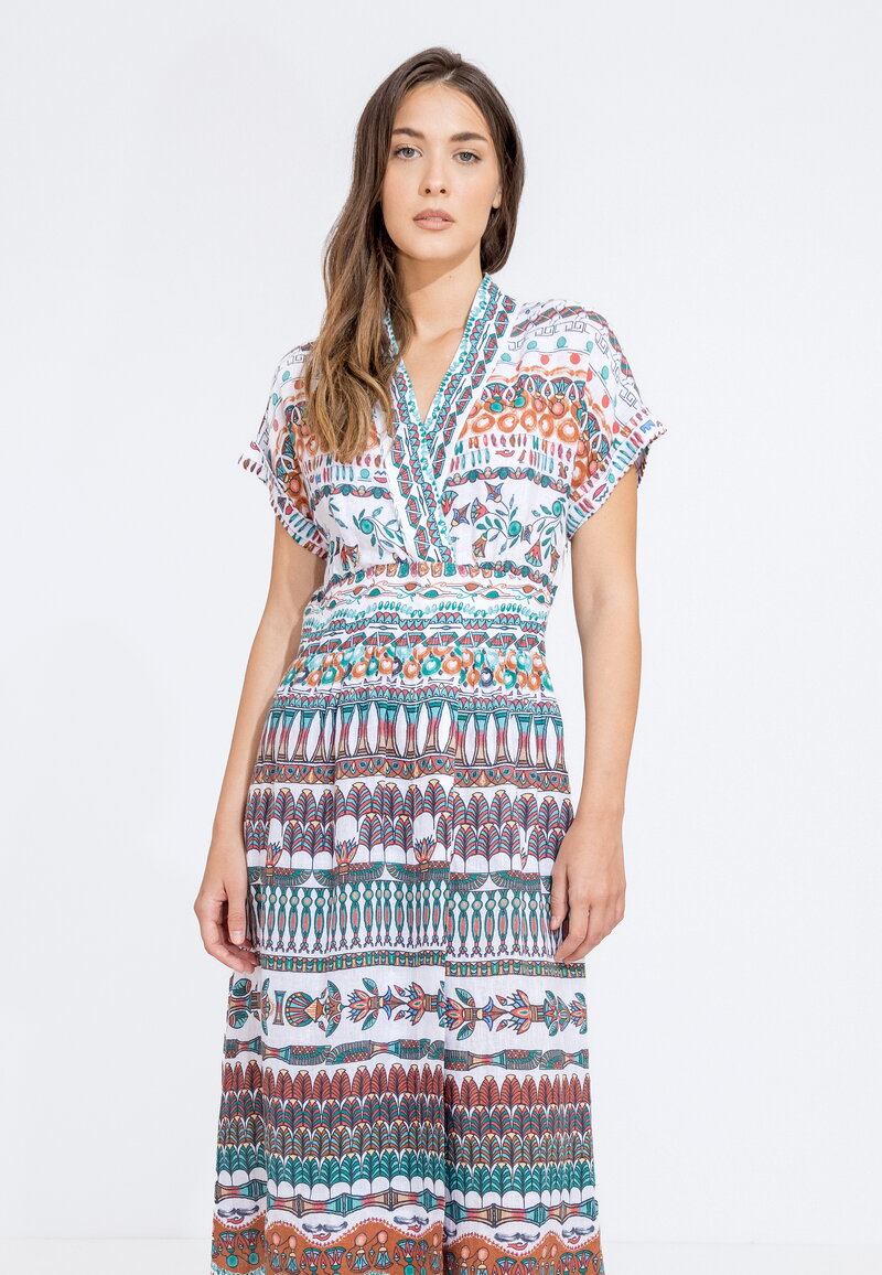 papier パピエAlso Bottom Dress 24SS papier パピエAlso Bottom Dress / white