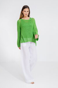 Unifarbener Pullover, Strukturmuster