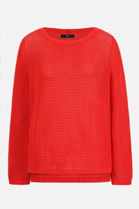 Unifarbener Pullover, Strukturmuster