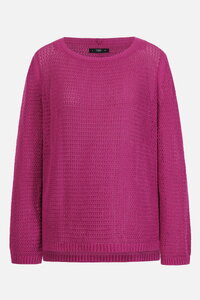 Unifarbener Pullover, Strukturmuster