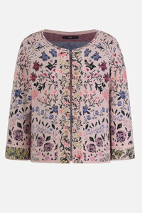 Jacquard-Strickjacke, Andalusien Motiv