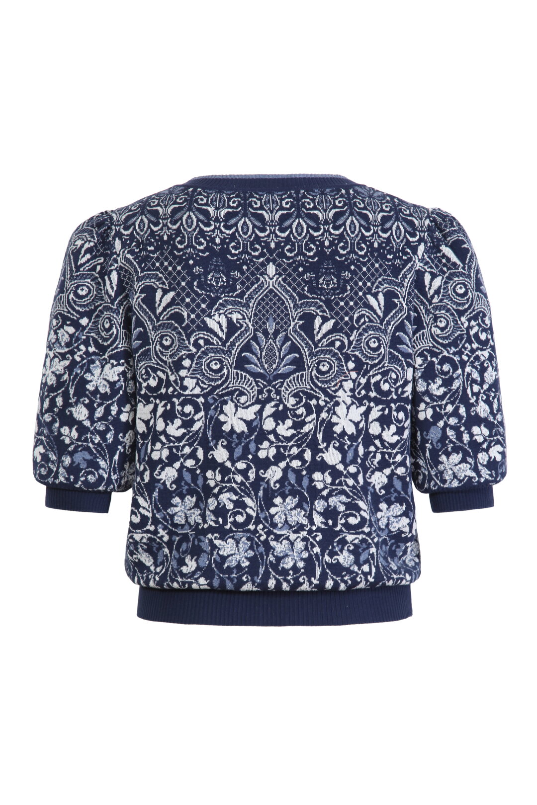 Jacquard-Pullover, Alhambra Motiv