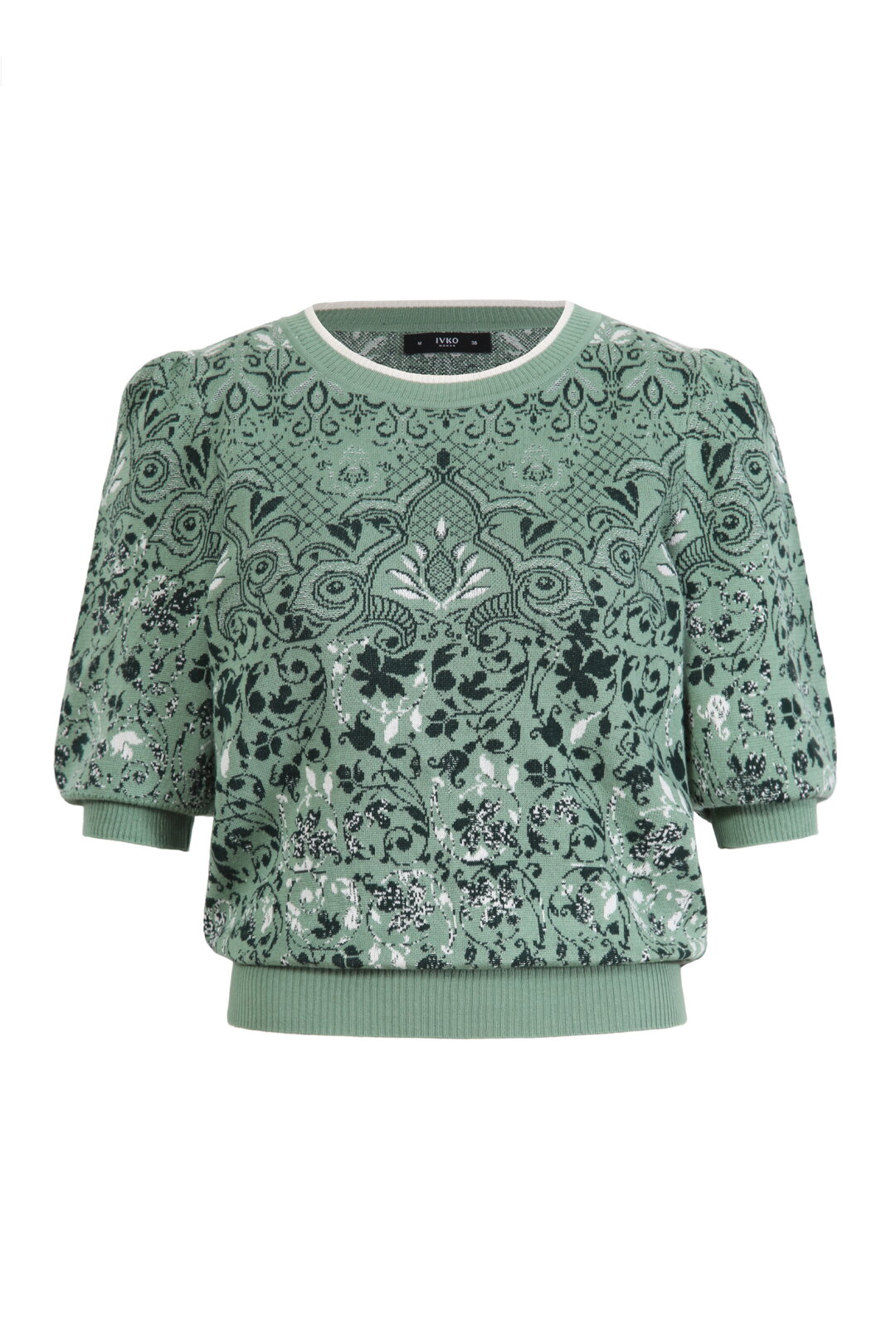 Jacquard Pullover, Alhambra Pattern