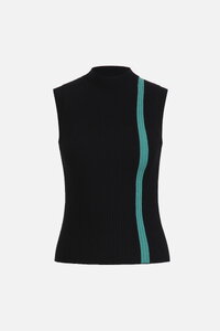 Ribbed Rollneck with the stripe