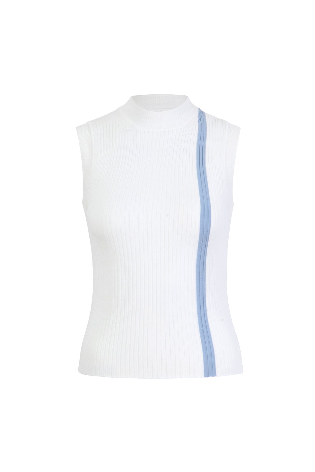 Ribbed Rollneck with the stripe