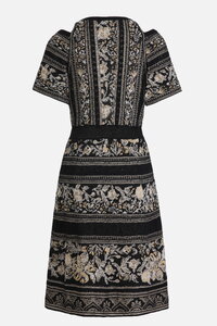 Jacquard Dress, Andalusial Pattern