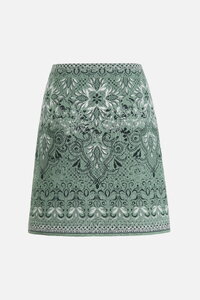 Mini Wrap Skirt, Alhambra Pattern