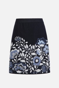 Skirt, Floral Pattern