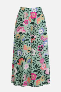 Palazzo-Hose, Floral Print