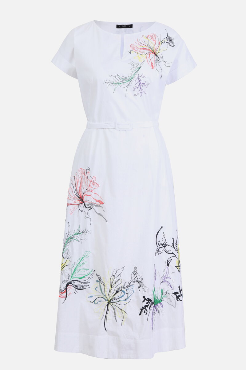 Poplin  Embroidery Dress