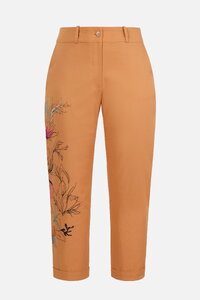 Embroidery Pants, Floral Pattern