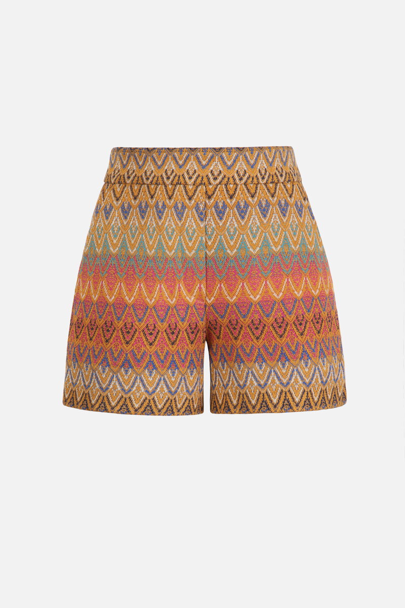 Jacquard  Shorts, Ornement Pattern