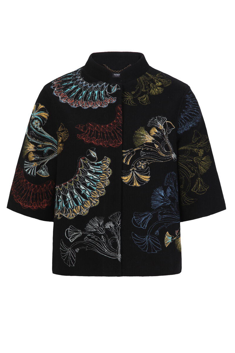 Embroidery Jacket, Lotos Motif