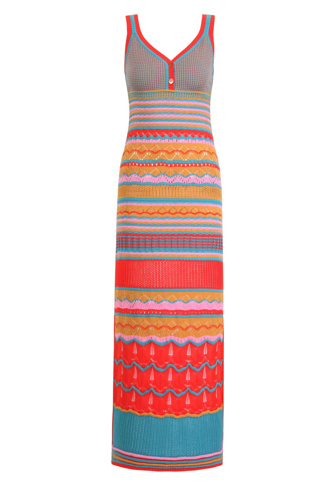 Sleeveless Dress, Structure Pattern