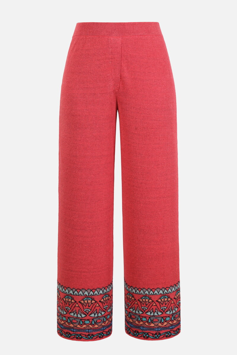 Knitted Pants,  Papyrus Motif