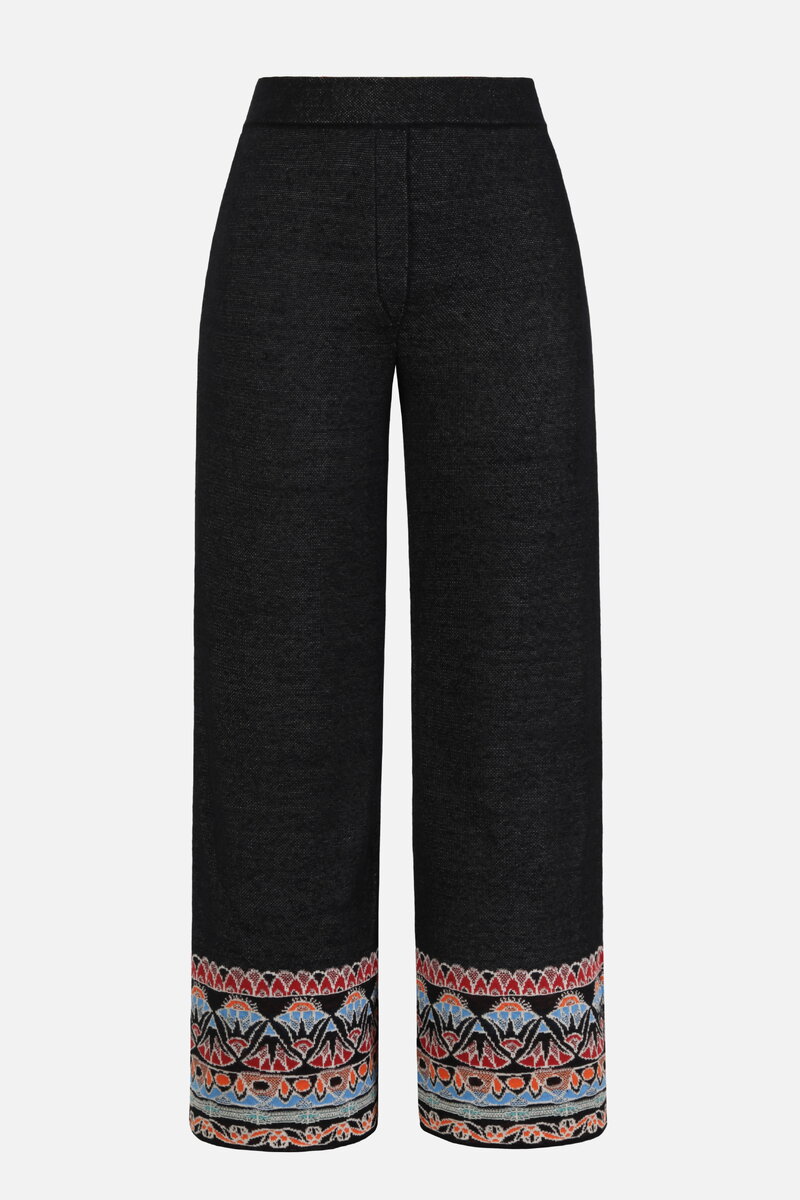 Knitted Pants,  Papyrus Motif
