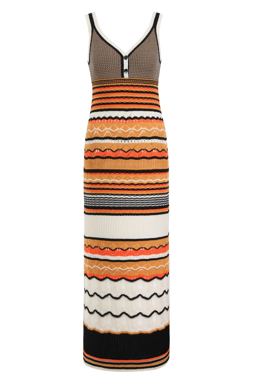 Sleeveless Dress, Structure Pattern