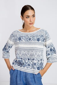 Jacquard Pullover, Andalusia Pattern